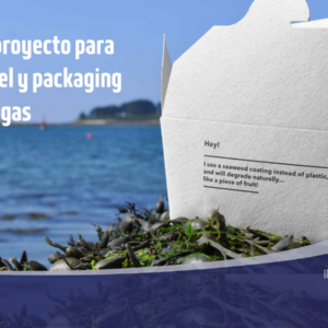 Se inicia un proyecto para fabricar papel y packaging a partir de algas