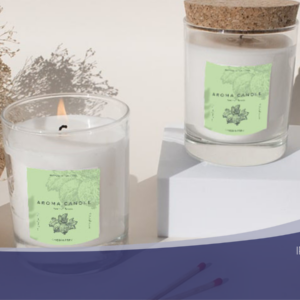 Etiquetas Aromáticas Scratch & Sniff También para VELAS